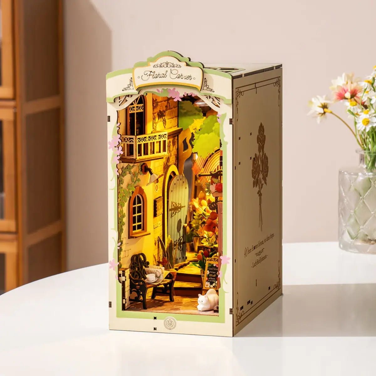 Floral Corner DIY Book Nook Kit