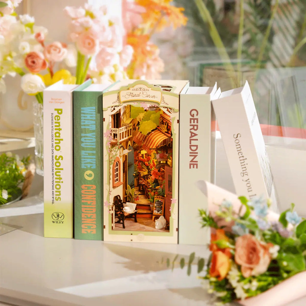 Floral Corner DIY Book Nook Kit