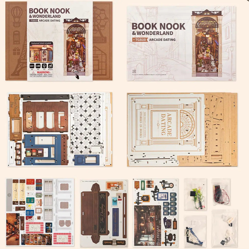 Arcade Dating DIY Book Nook Kit