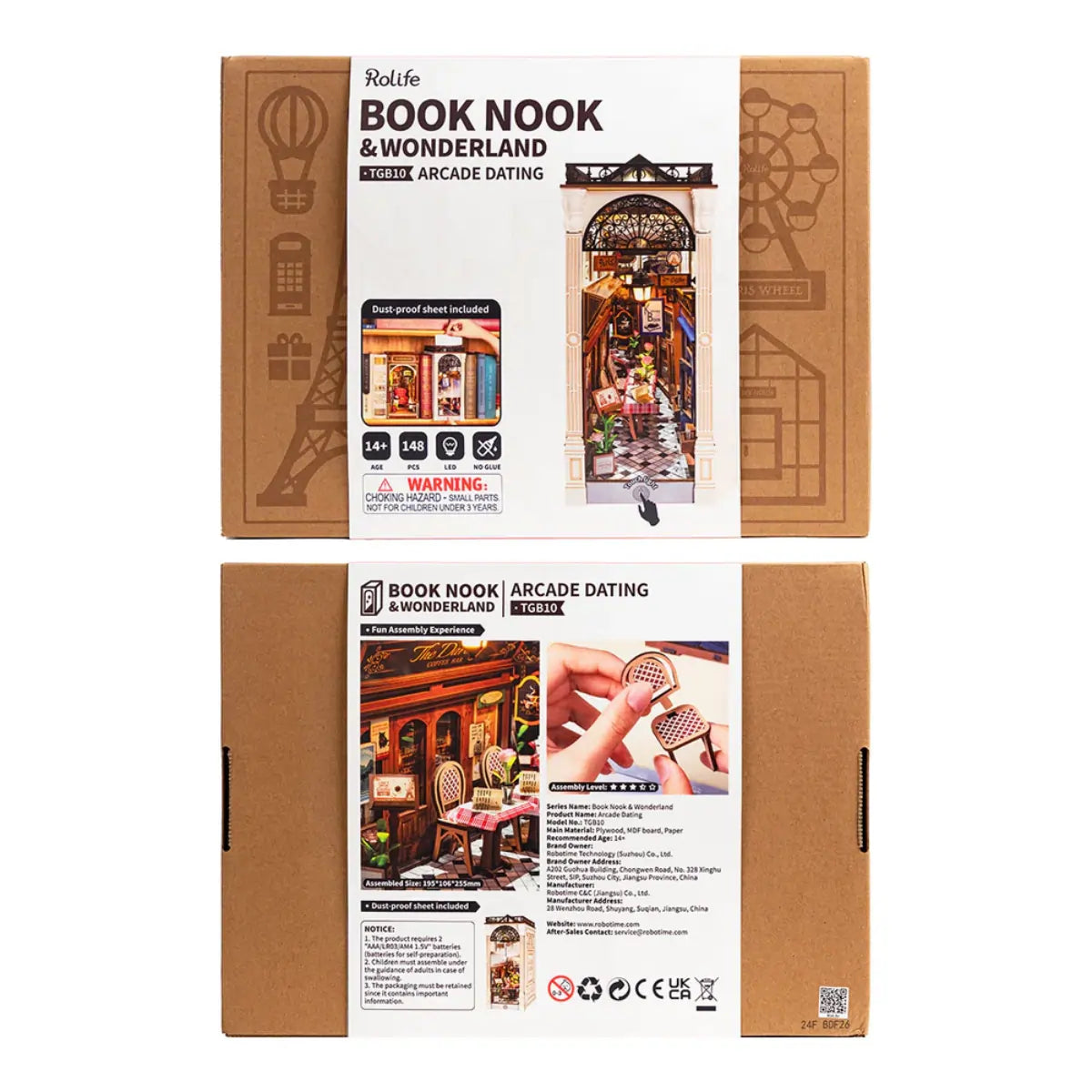 Arcade Dating DIY Book Nook Kit
