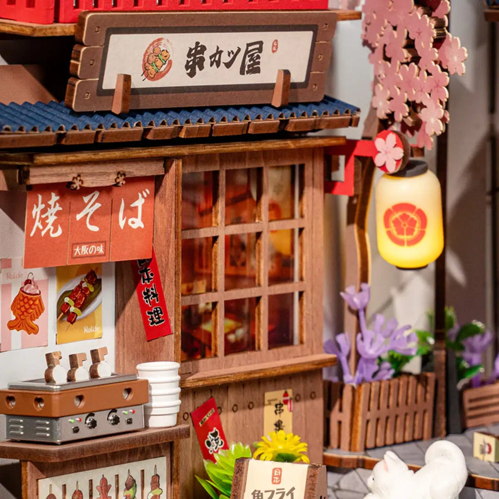 Sakura Wine Alley DIY Book Nook Kit