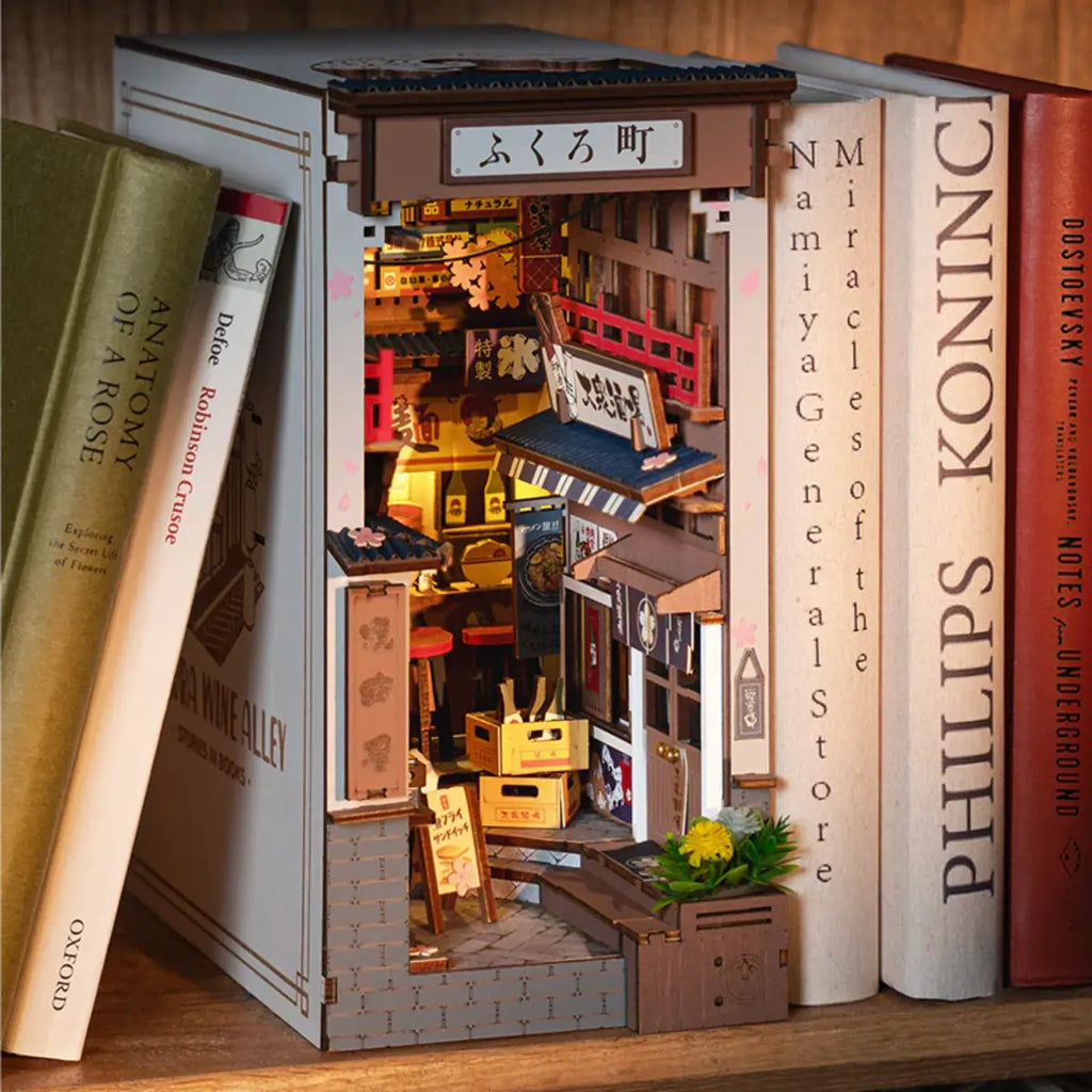 Sakura Wine Alley DIY Book Nook Kit