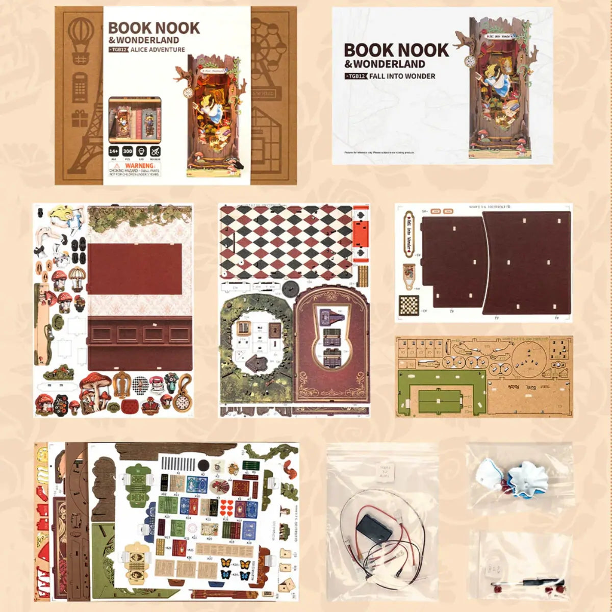 Fall into Wonder DIY Book Nook Kit
