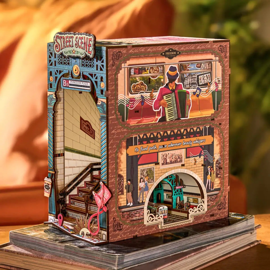 Street Scene DIY Book Nook Kit