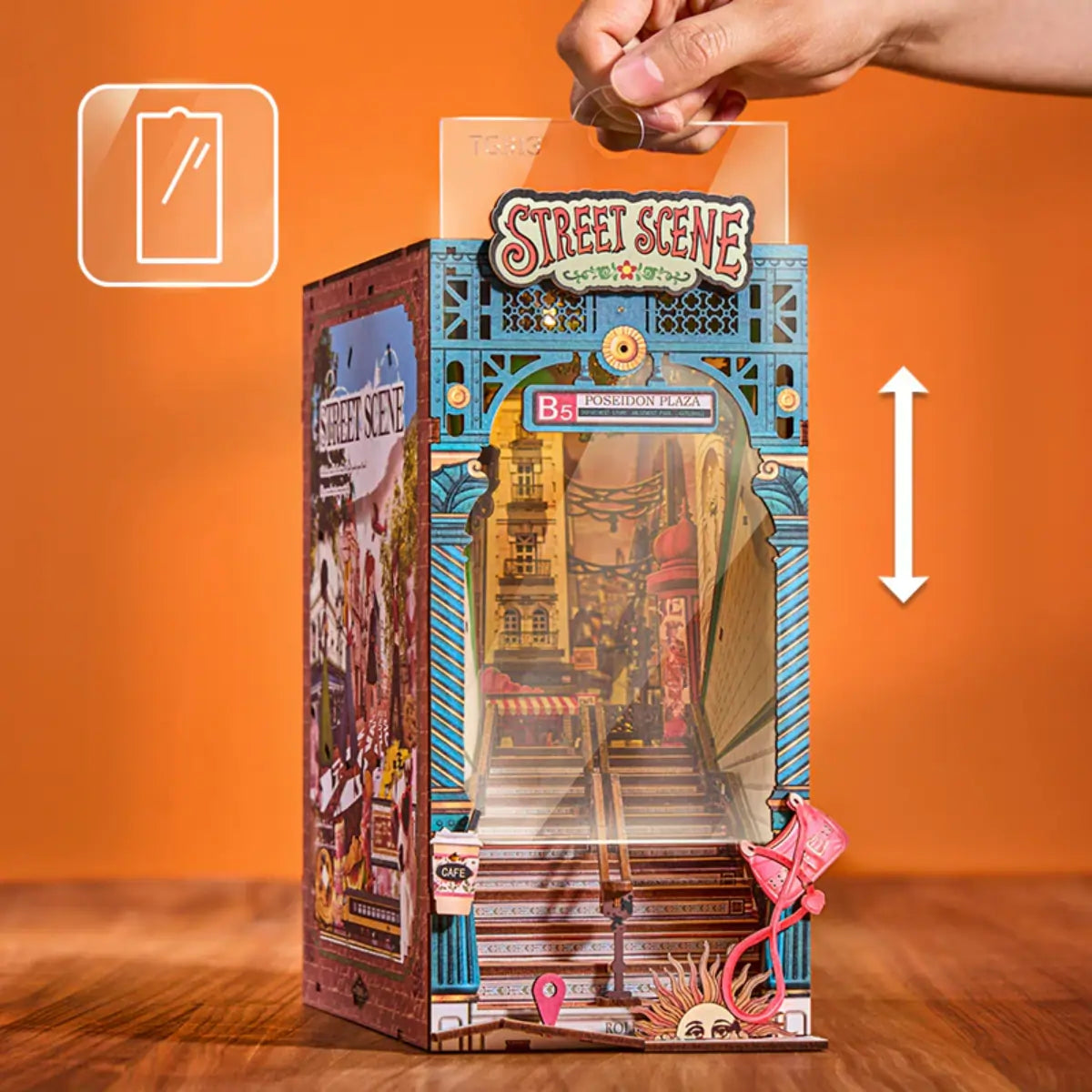 Street Scene DIY Book Nook Kit