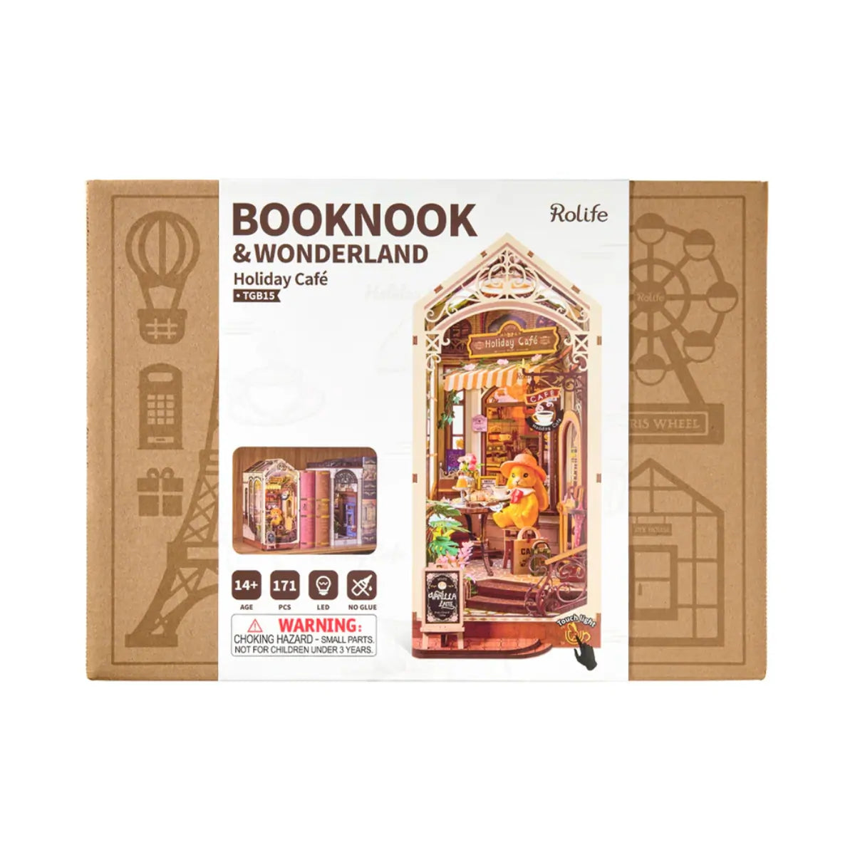 Holiday Cafe DIY Book Nook Kit