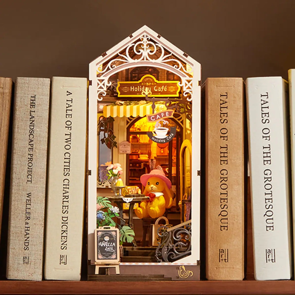 Holiday Cafe DIY Book Nook Kit