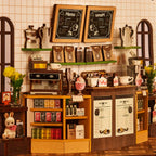 Holiday Cafe DIY Book Nook Kit