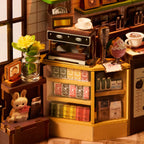 Holiday Cafe DIY Book Nook Kit