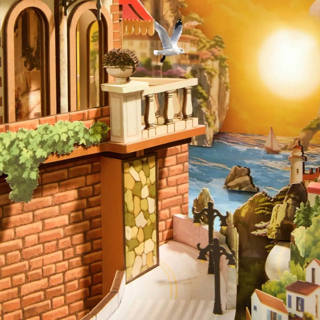 Sunset Isle DIY Book Nook Kit
