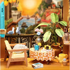 Sunset Isle DIY Book Nook Kit
