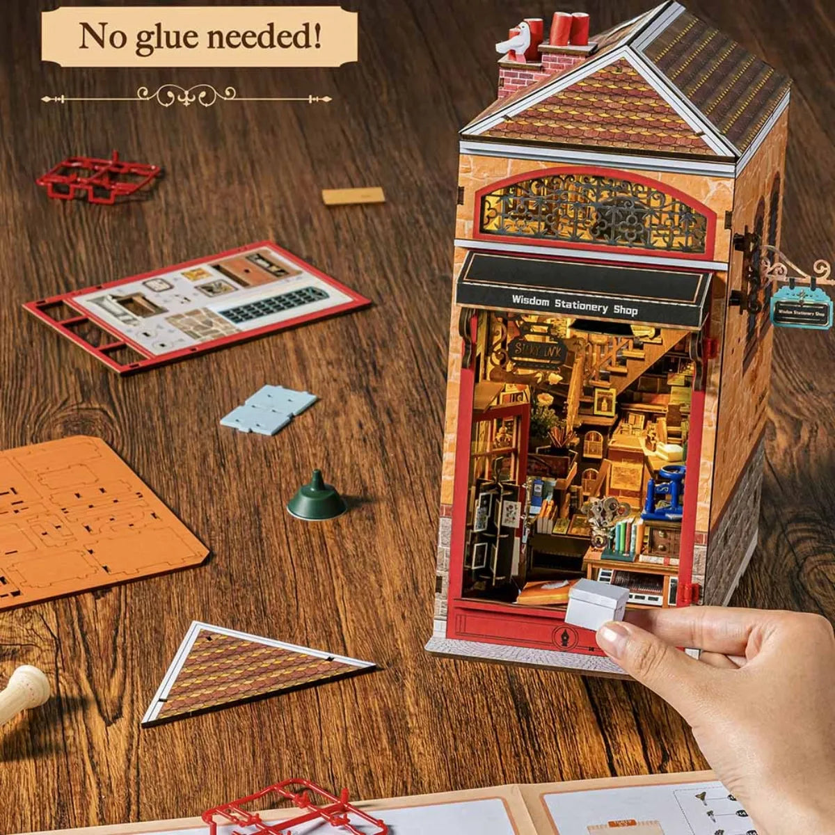 Wisdom Stationery Shop DIY Book Nook Kit
