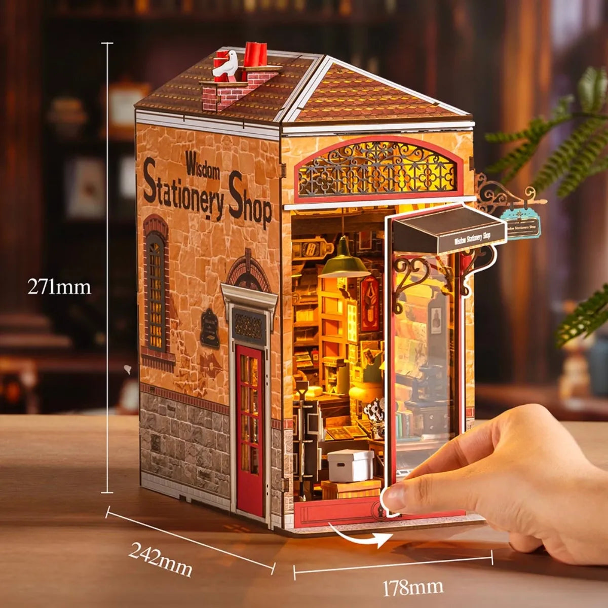 Wisdom Stationery Shop DIY Book Nook Kit