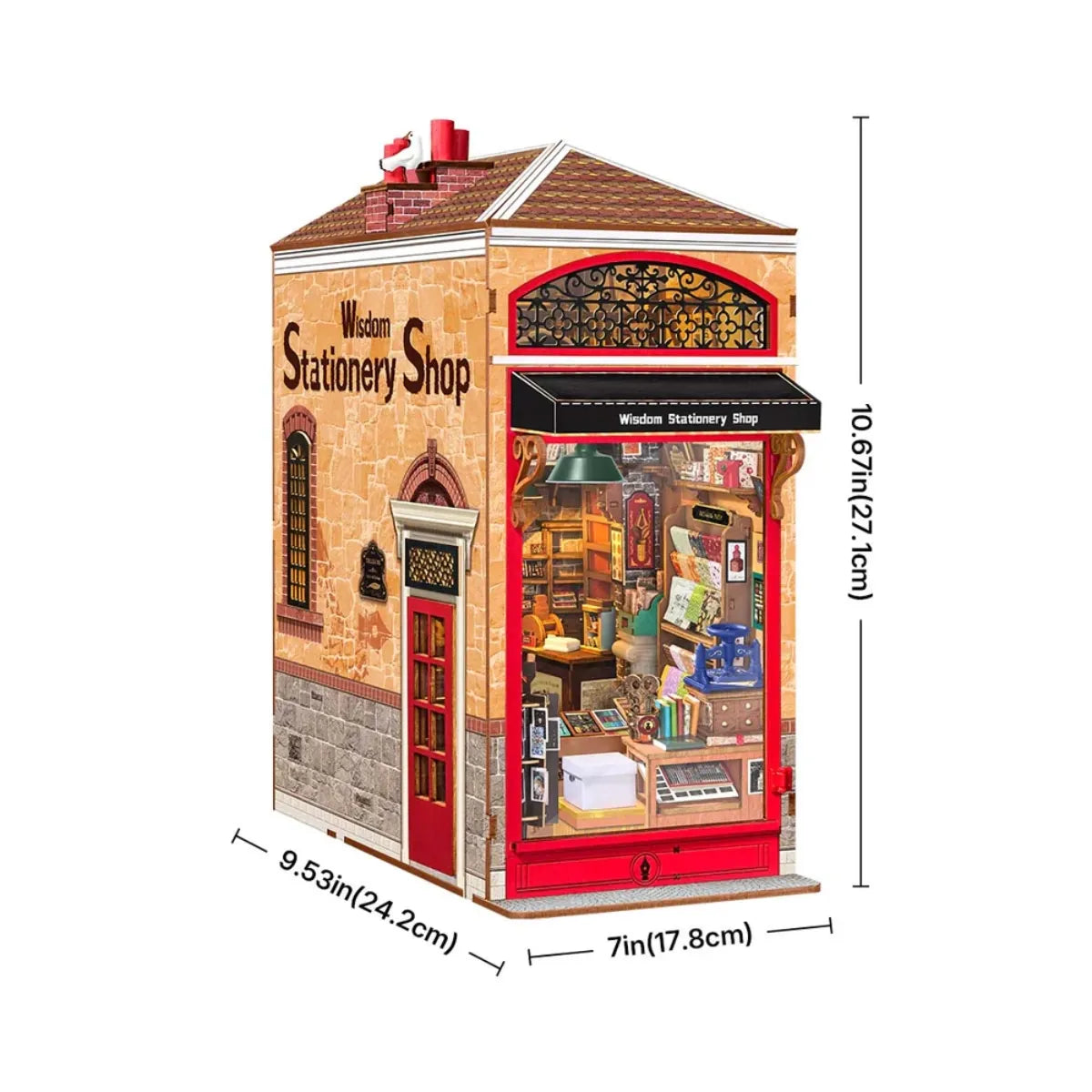 Wisdom Stationery Shop DIY Book Nook Kit