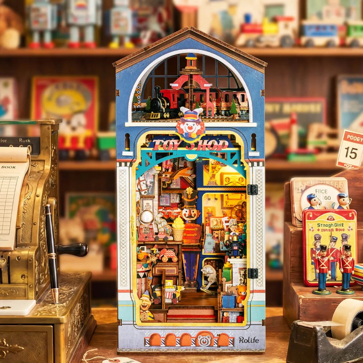 Treasure Toy Shop DIY Book Nook Kit