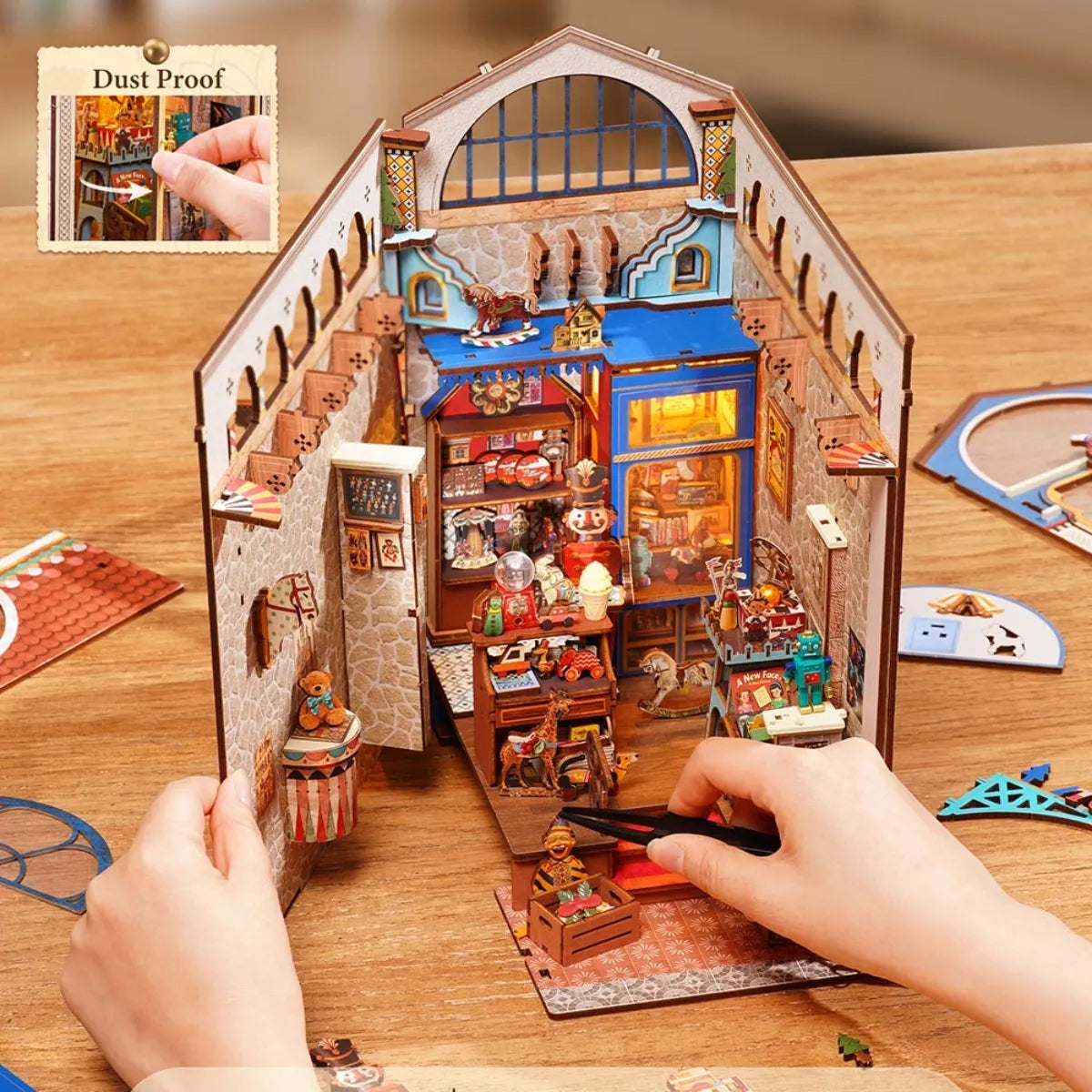 Treasure Toy Shop DIY Book Nook Kit