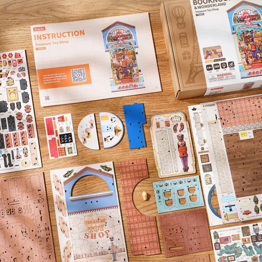 Treasure Toy Shop DIY Book Nook Kit