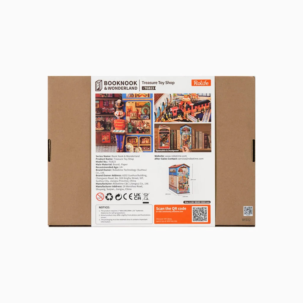Treasure Toy Shop DIY Book Nook Kit