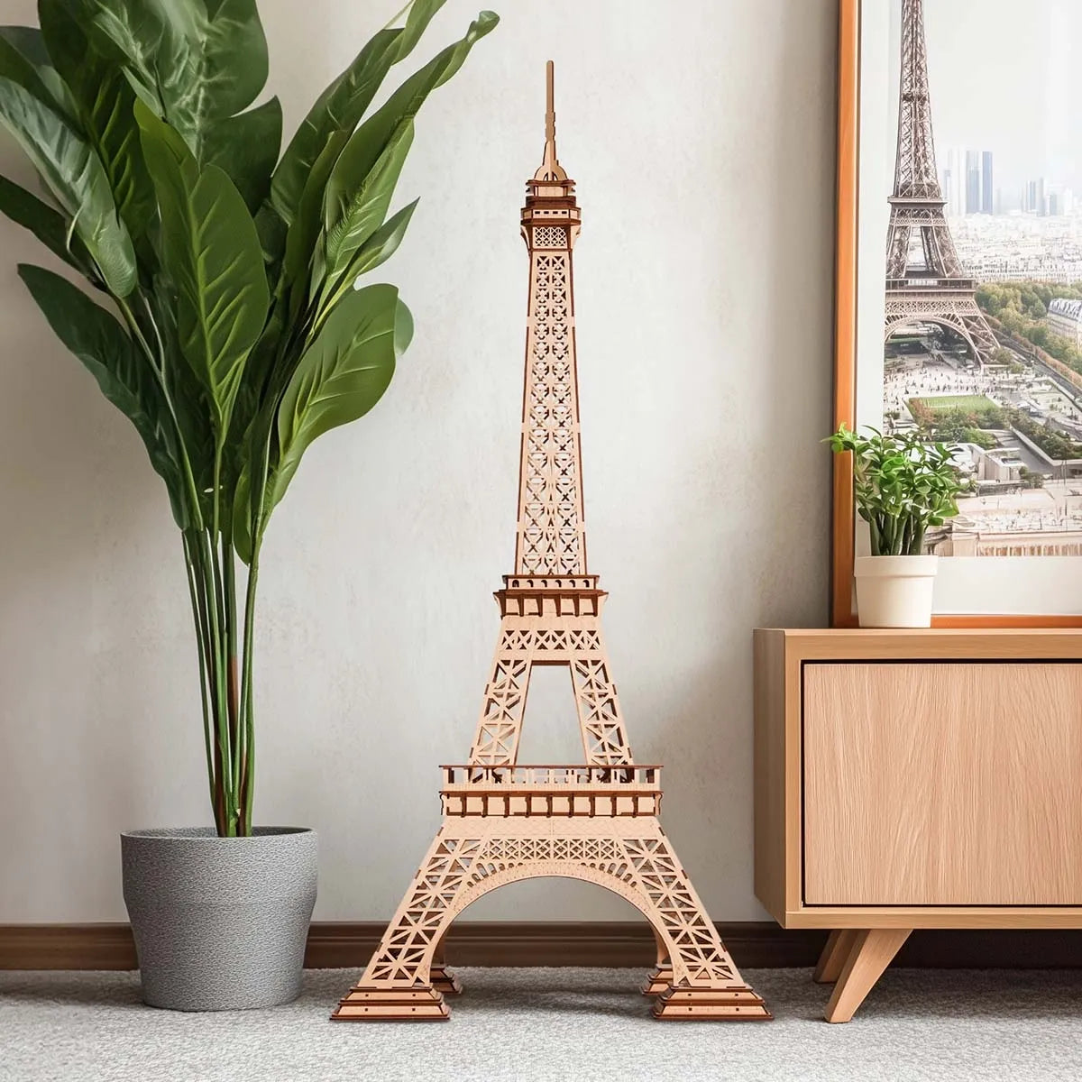 Eiffel Tower Plus 3D Wooden Puzzle