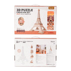 Eiffel Tower Plus 3D Wooden Puzzle