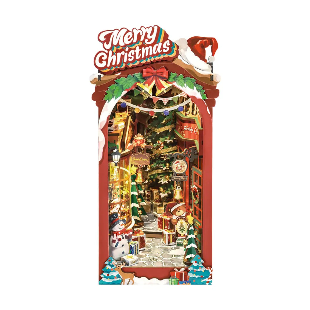 Christmas Street DIY Book Nook Kit
