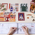 Christmas Street DIY Book Nook Kit