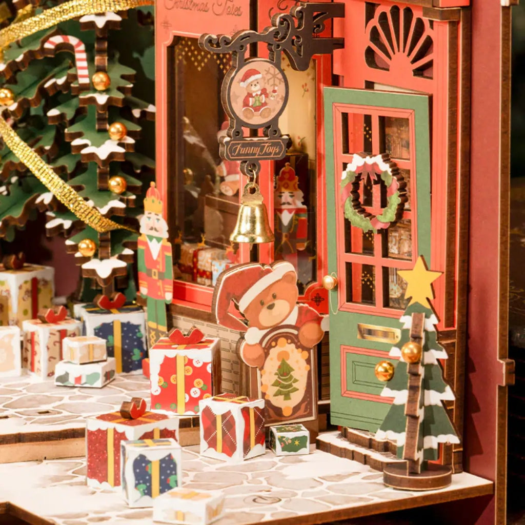 Christmas Street DIY Book Nook Kit