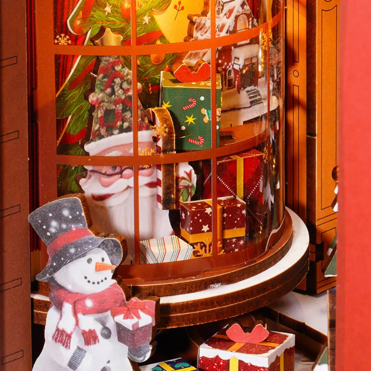 Christmas Street DIY Book Nook Kit