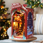Christmas Street DIY Book Nook Kit