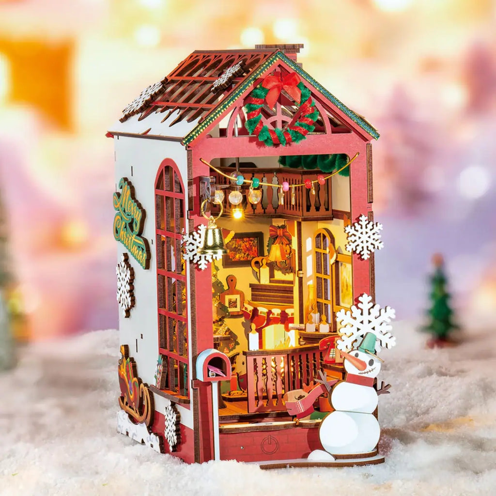 Christmas Indoor Scene DIY Book Nook Kit