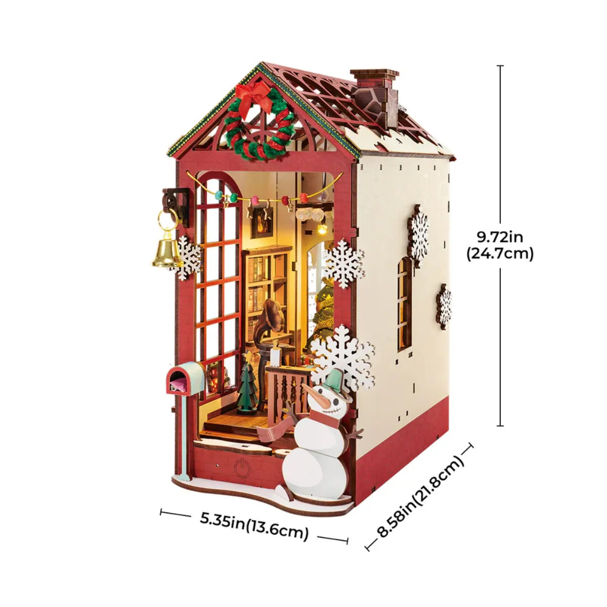 Christmas Indoor Scene DIY Book Nook Kit