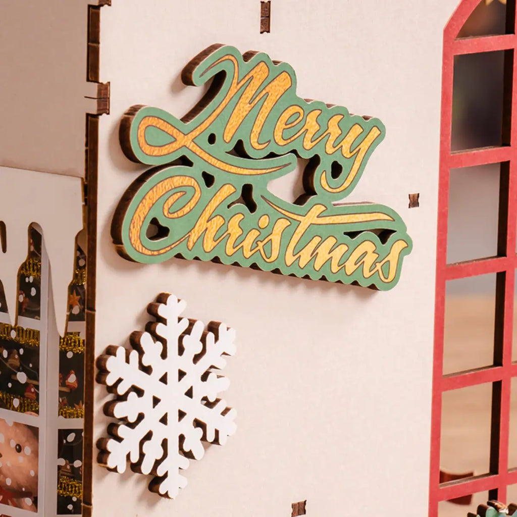 Christmas Indoor Scene DIY Book Nook Kit