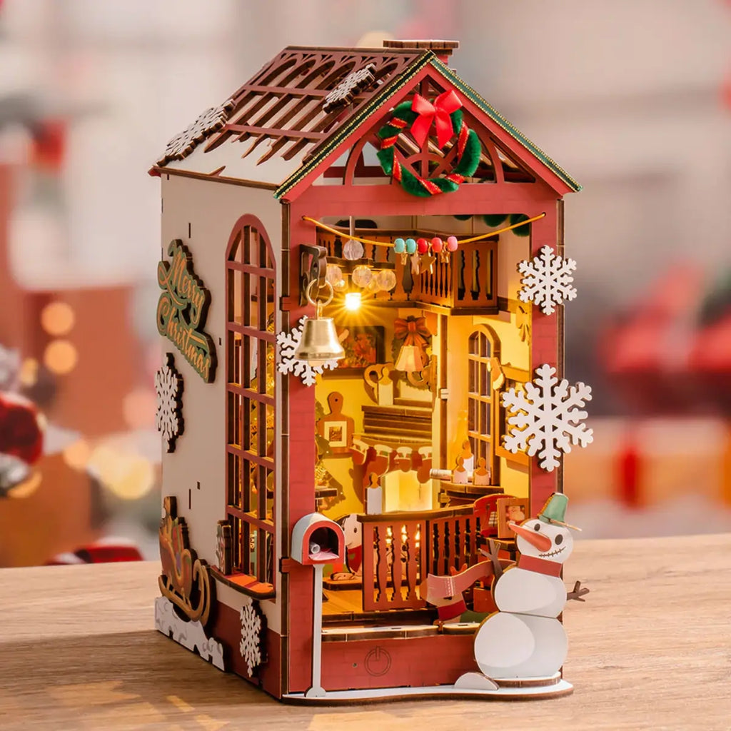 Christmas Indoor Scene DIY Book Nook Kit