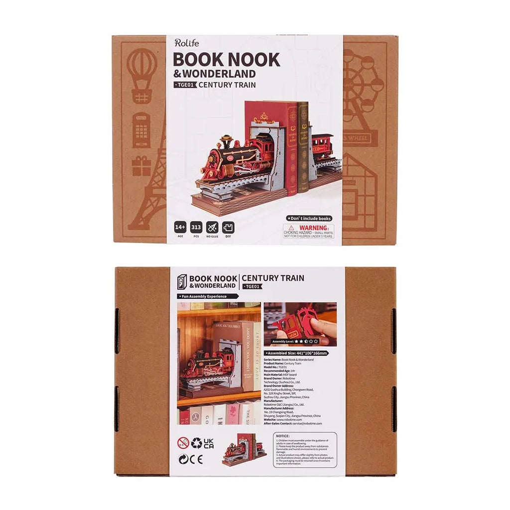 Century Train DIY Book Nook Kit