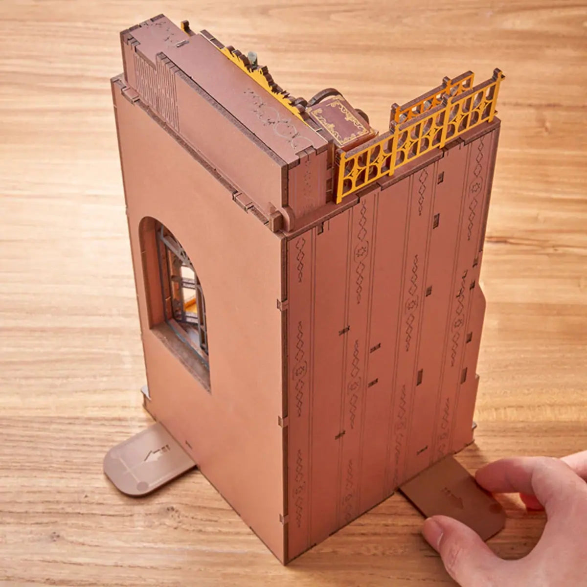 Silent Corner Study DIY Book Nook Kit