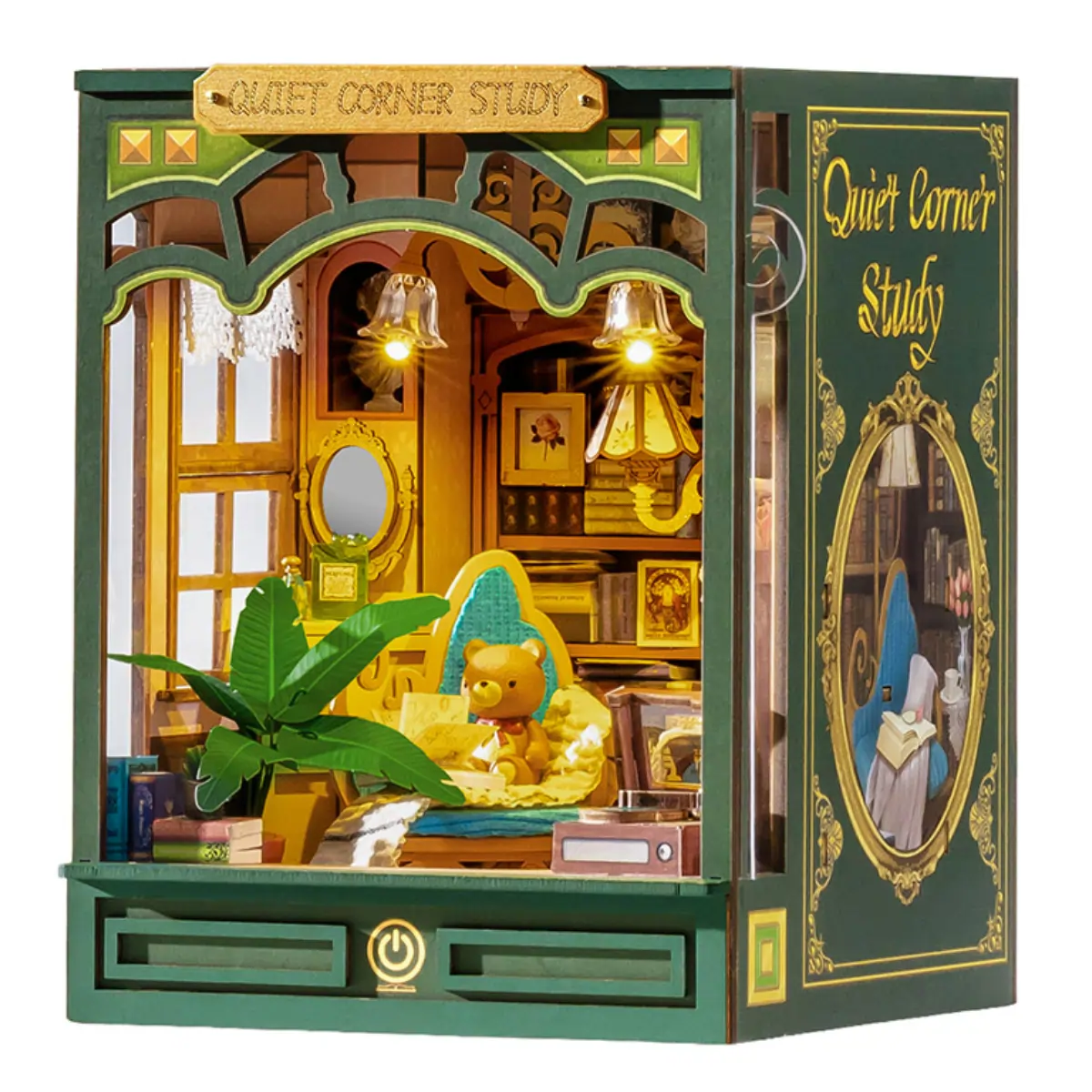 Quiet Corner Study DIY Book Nook Kit