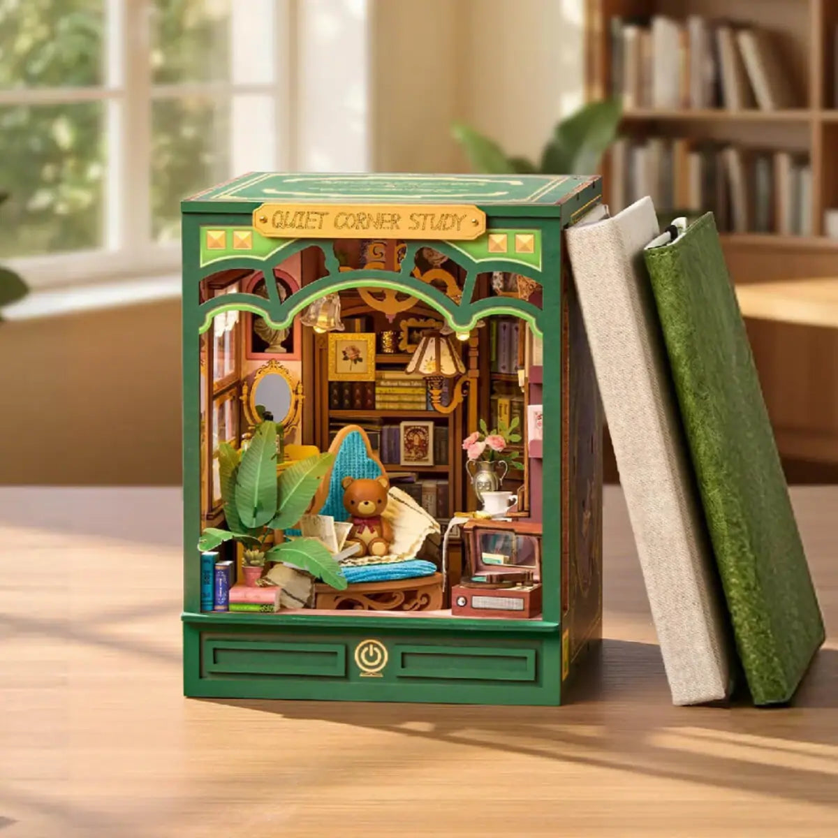 Quiet Corner Study DIY Book Nook Kit