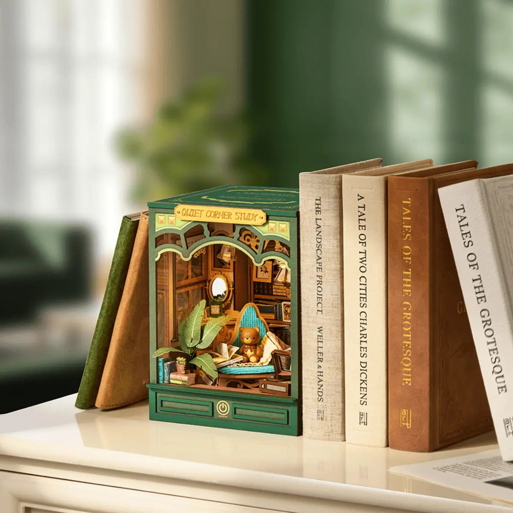 Quiet Corner Study DIY Book Nook Kit