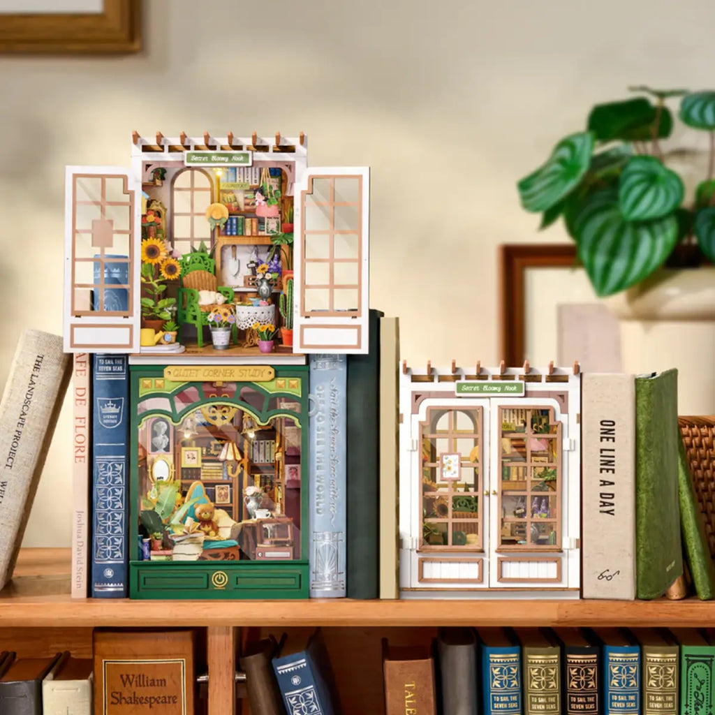 Quiet Corner Study DIY Book Nook Kit