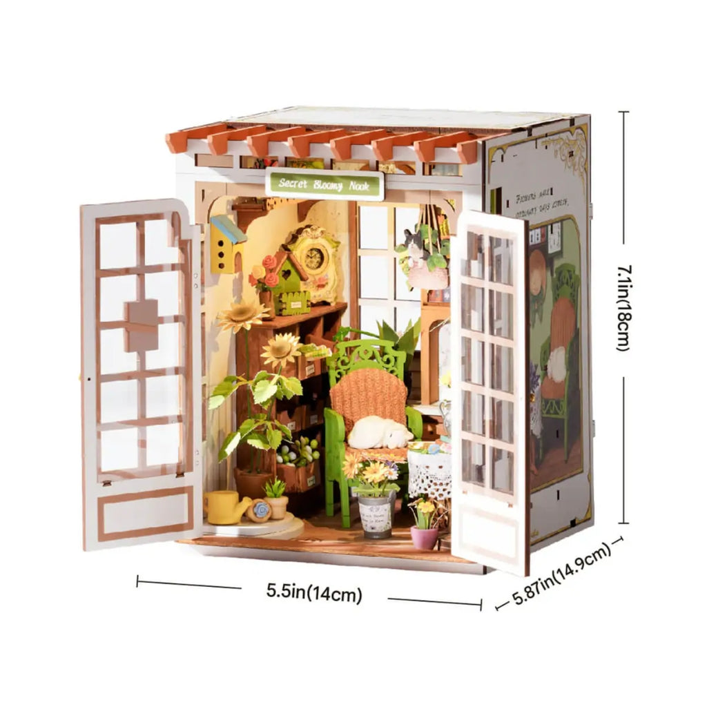 Secret Bloomy Nook DIY Book Nook Kit
