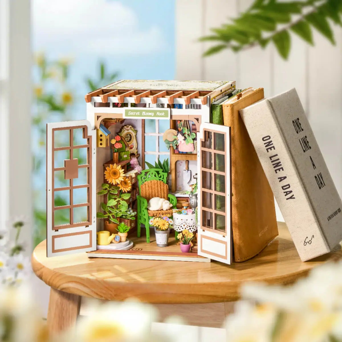 Secret Bloomy Nook DIY Book Nook Kit
