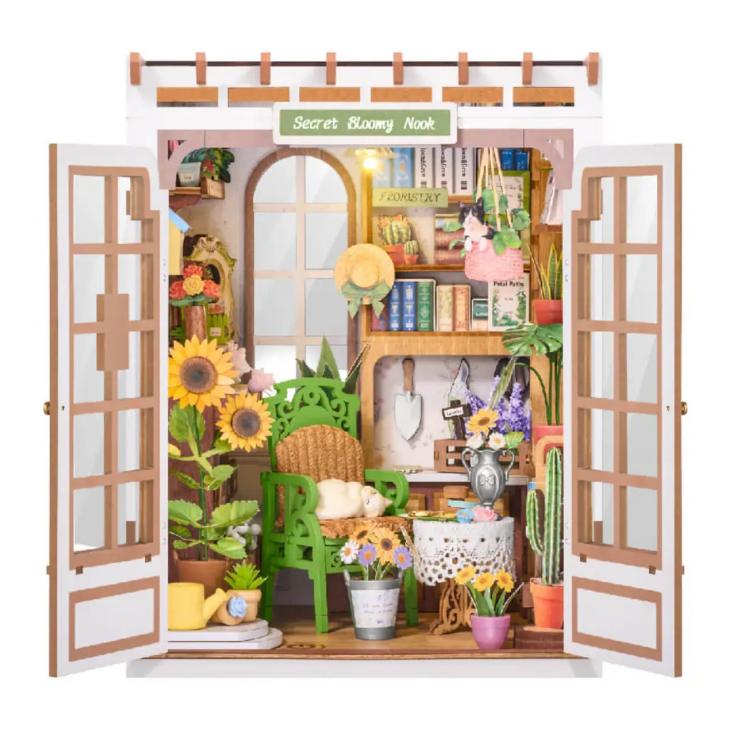 Secret Bloomy Nook DIY Book Nook Kit