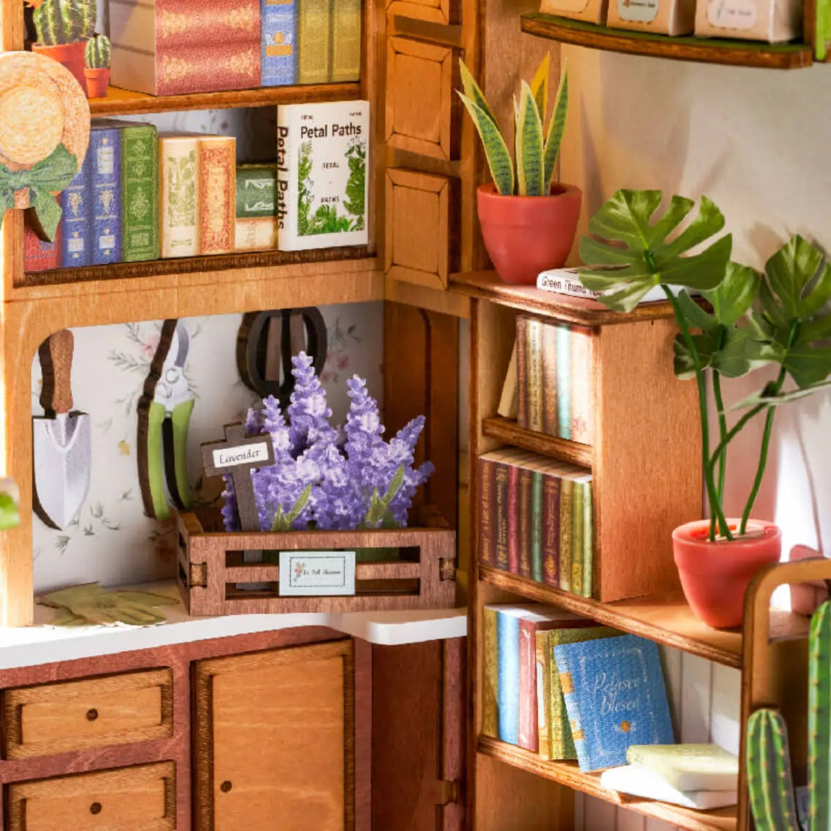 Secret Bloomy Nook DIY Book Nook Kit