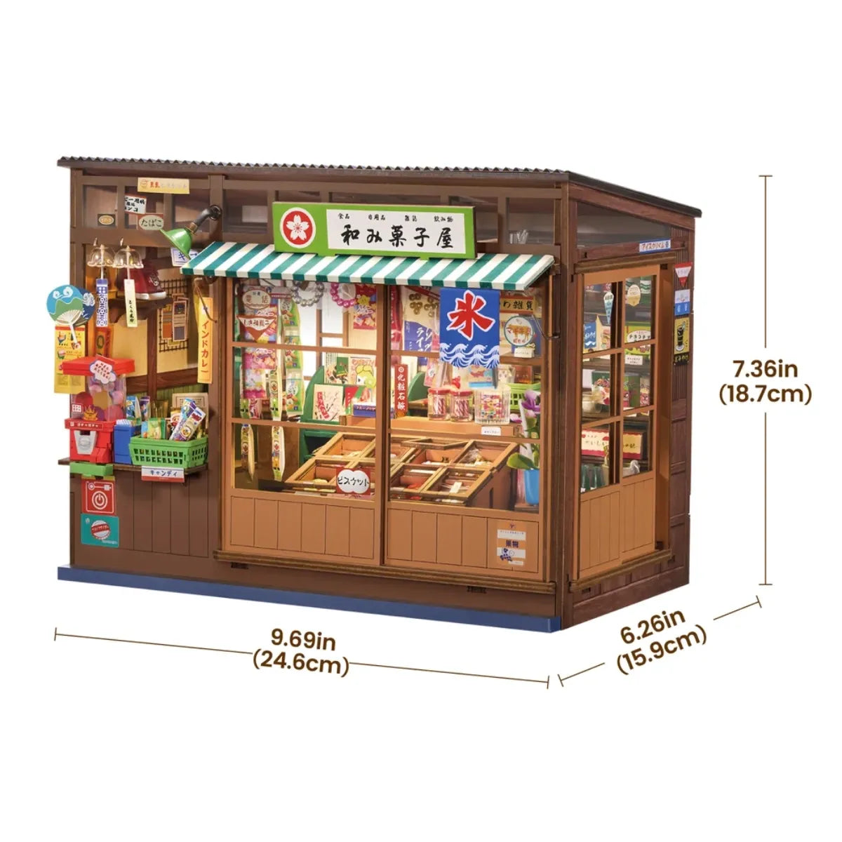 Nostalgic Corner Shop DIY Book Nook Kit