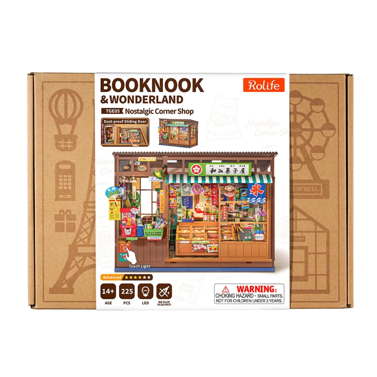 Nostalgic Corner Shop DIY Book Nook Kit
