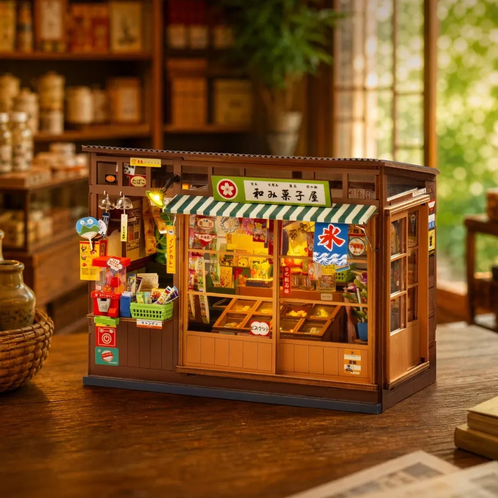 Nostalgic Corner Shop DIY Book Nook Kit