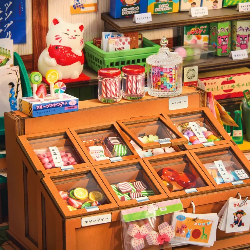 Nostalgic Corner Shop DIY Book Nook Kit