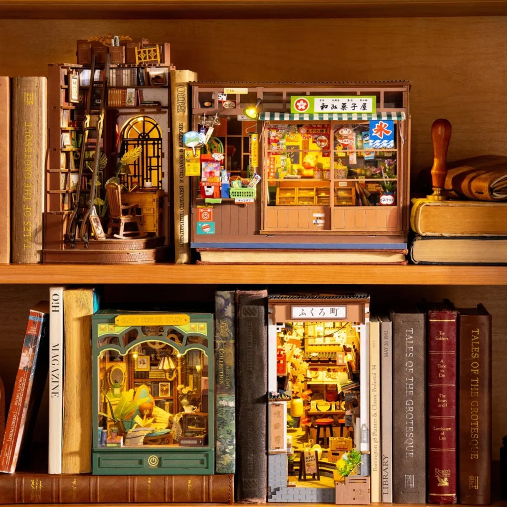 Nostalgic Corner Shop DIY Book Nook Kit