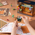 Nostalgic Corner Shop DIY Book Nook Kit