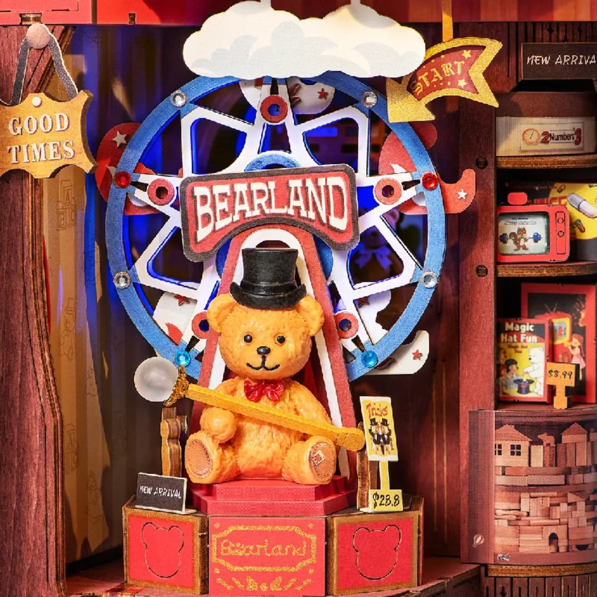 Joy Toys DIY Book Nook Kit